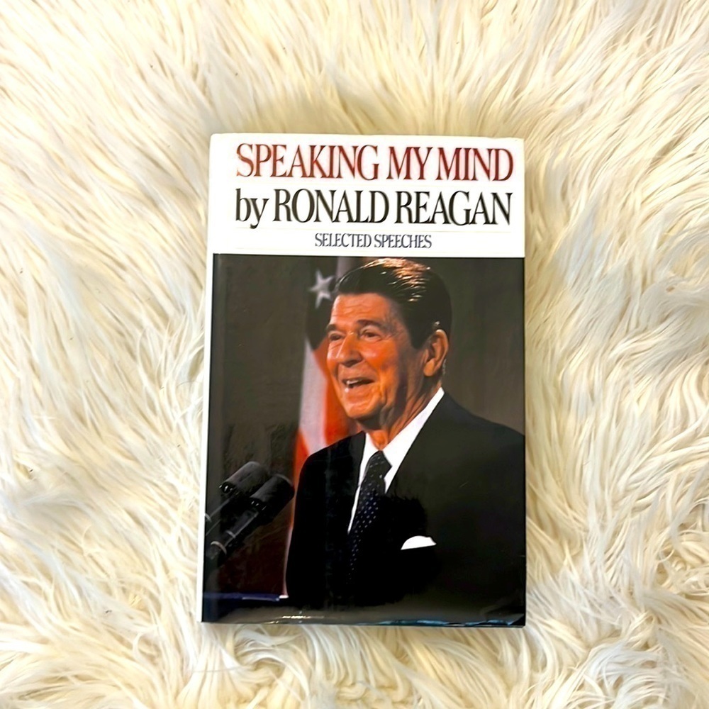 🌸 Speaking My Mind Ronald Reagan. Hardback.